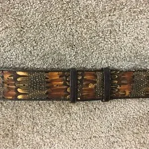 Accessories | Gorgeous Peacock Feather Belt | Poshmark display picture 1